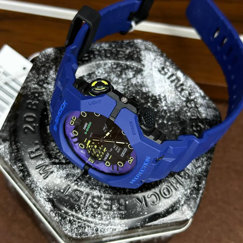 G-Shock Blue Spectrum (Bluetooth) Cyberspace Men's Watch- GA-B001CBR-2A